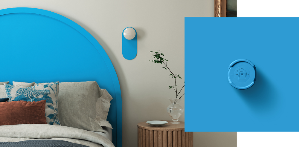 Krylon Bluebird Bedroom Headboard and Light with Swatch Desktop.png