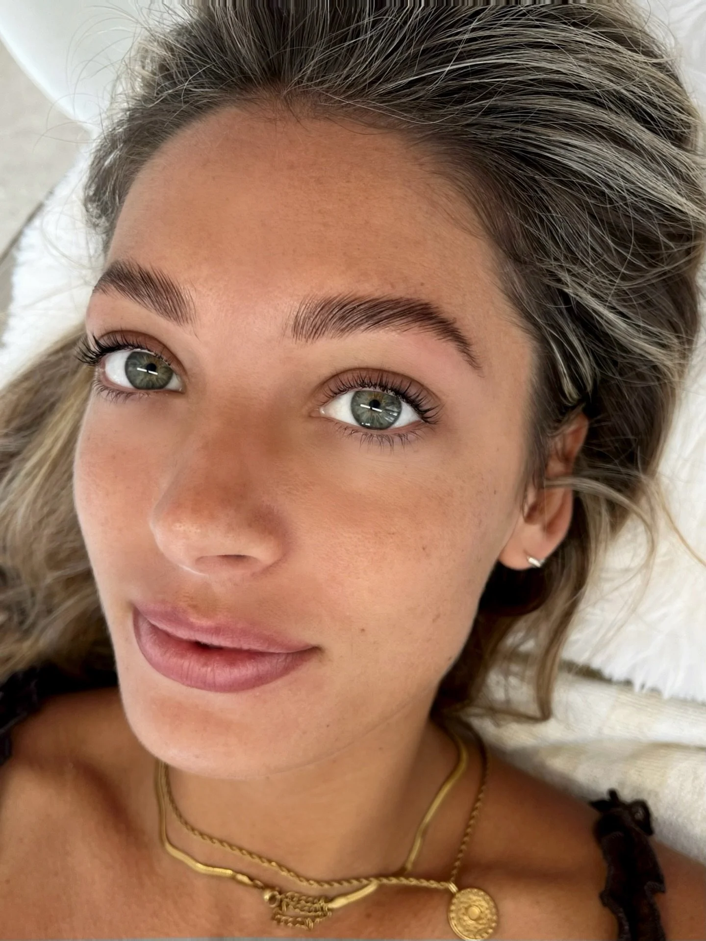 lash lift &amp; tint &amp; brow lamination on this angel 💌 i&rsquo;m so grateful everyday to spend time with girlies i absolutely adore have lots of laughs with &amp; make pretty how lucky we are to never really lose girlhood ✨