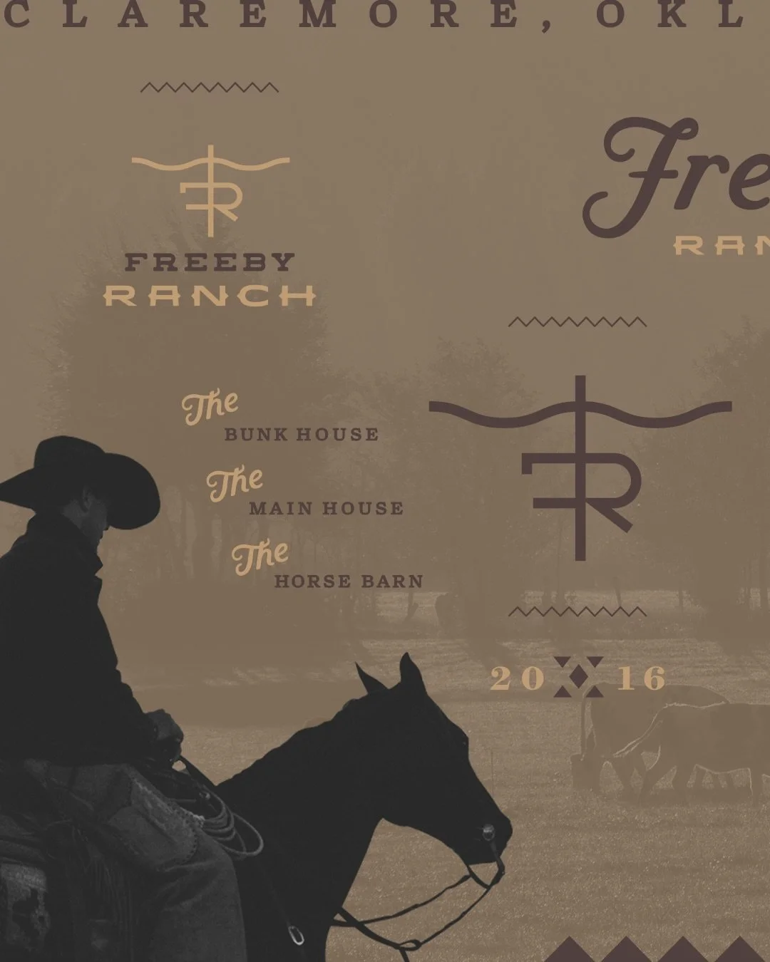 Giddy on up &hellip; western design for Freeby Ranch. 

#logo #logobranding #ranch #western #cowboy