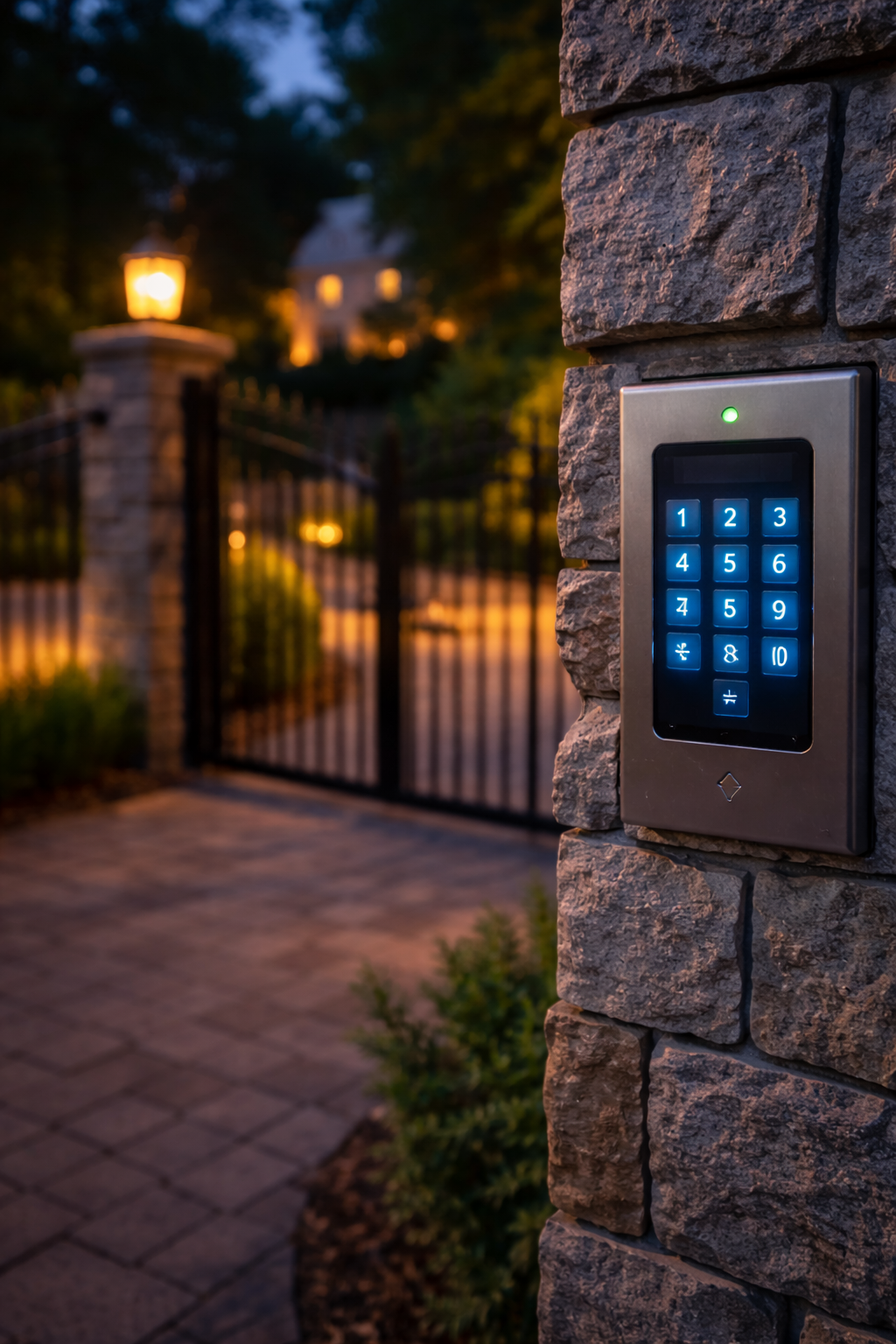 Keypad perimeter security