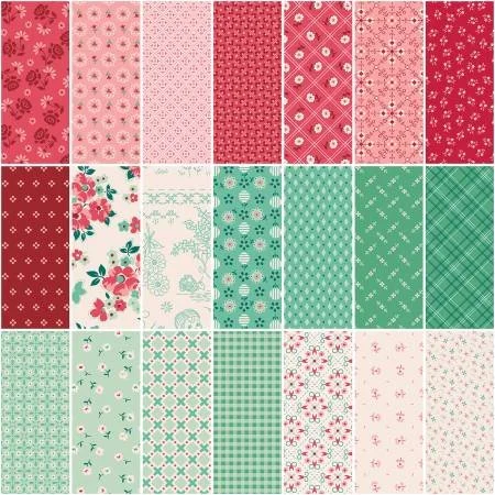 Berry & Sage 1 yd Bundle