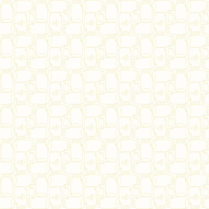 Bee Backgrounds Cannin Jar Yellow