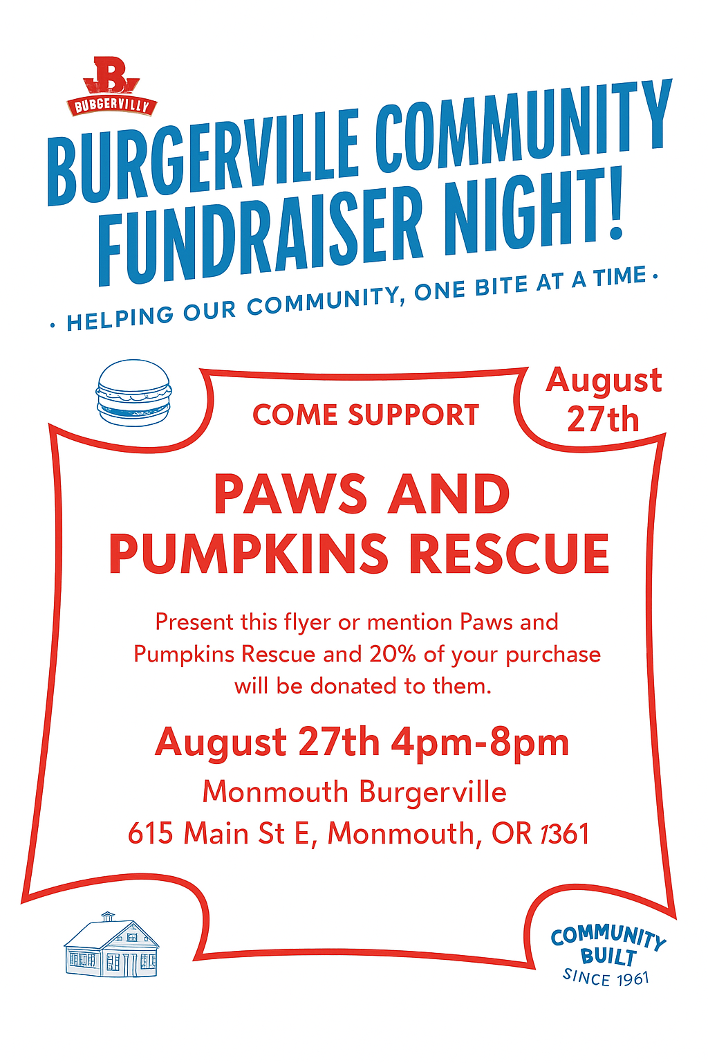 Burgerville Fundraiser Night