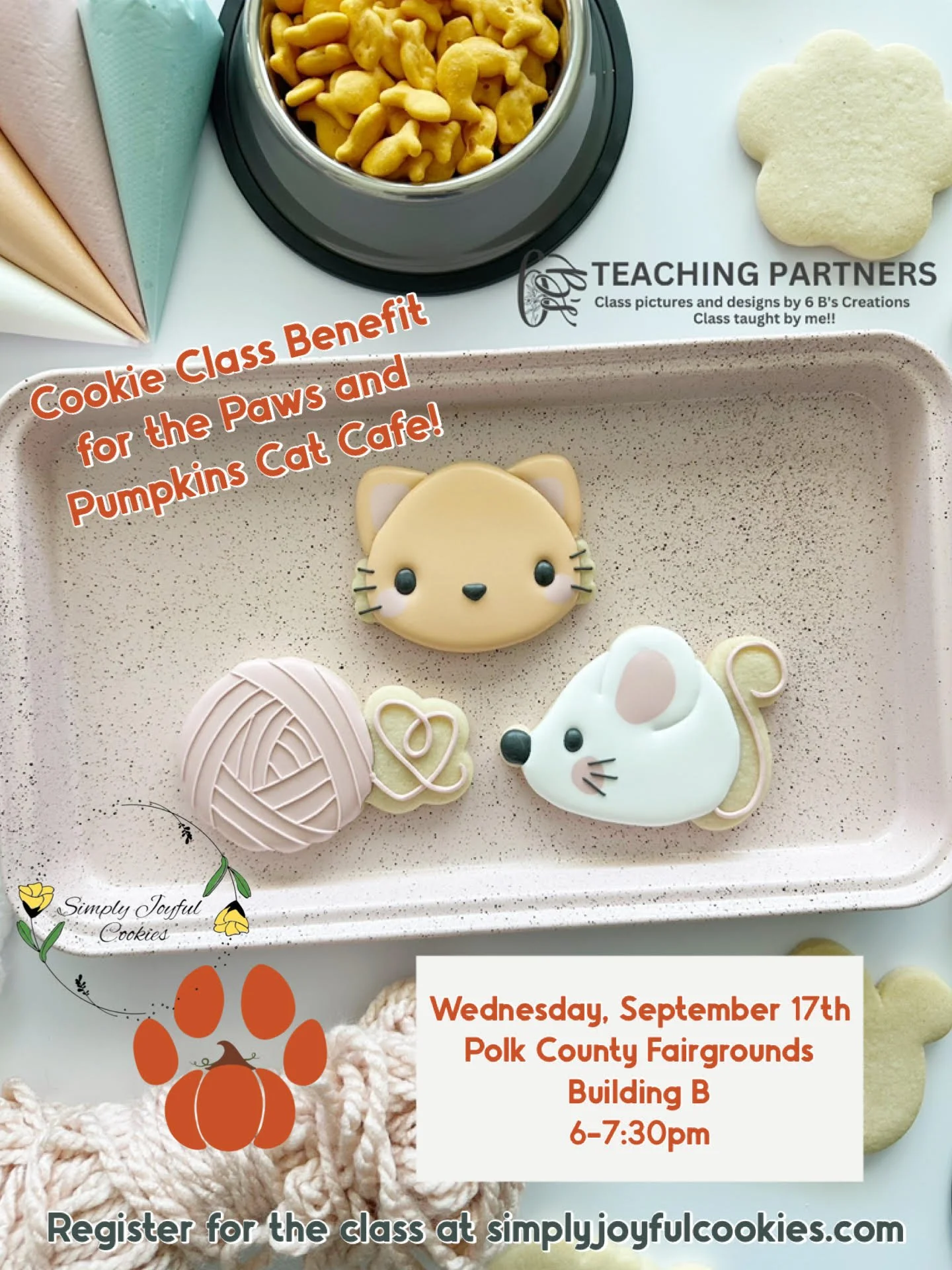Simply Joyful Cookie Decorating Class