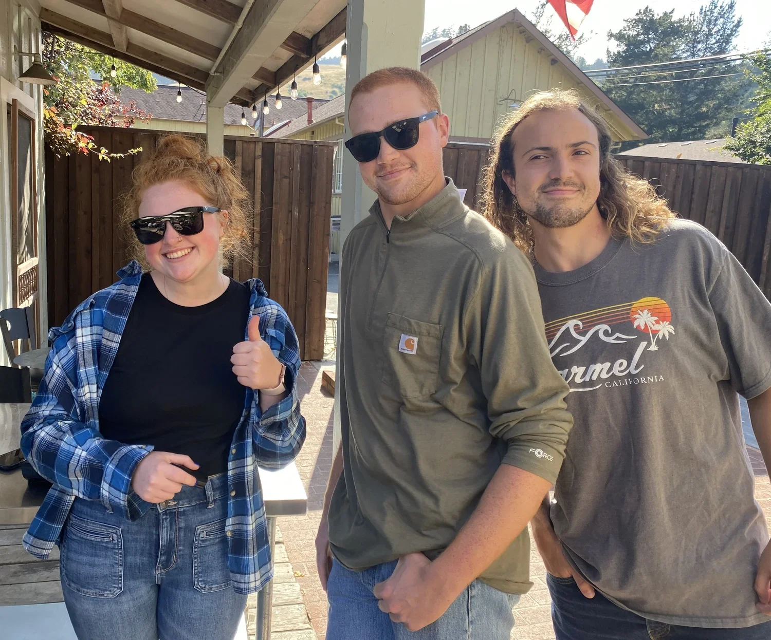 Gold Coast Coffee family members standing together outdoors
