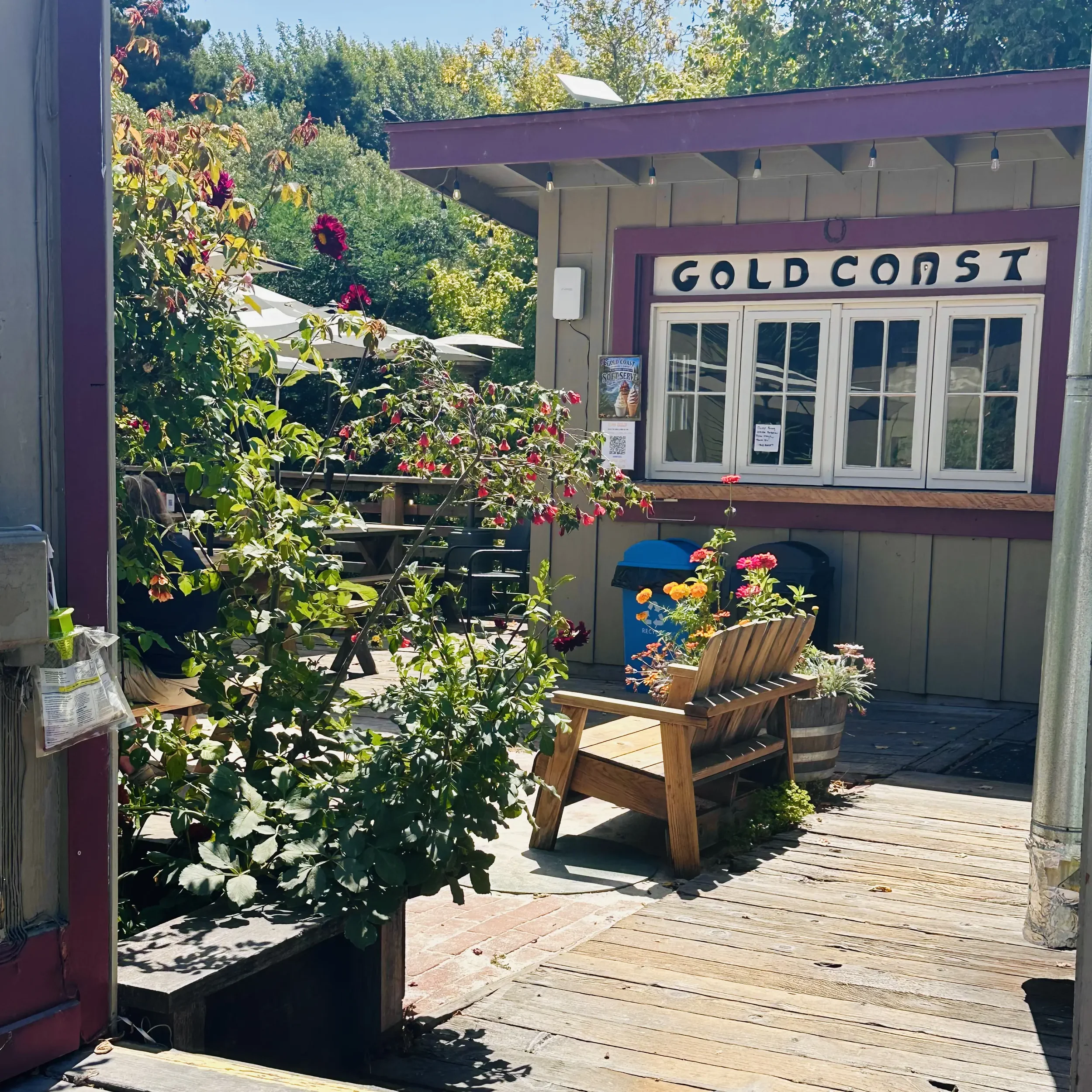 Exterior entrance to the Gold Coast Coffee taproom