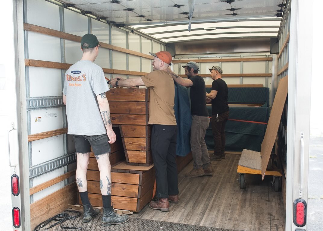 Delivery days are exciting. We put so much care and effort into what we make in the shop, but it doesn&rsquo;t stop there. The last mile takes just as much consideration (and muscle), and getting product onsite ahead of install is a major part of our