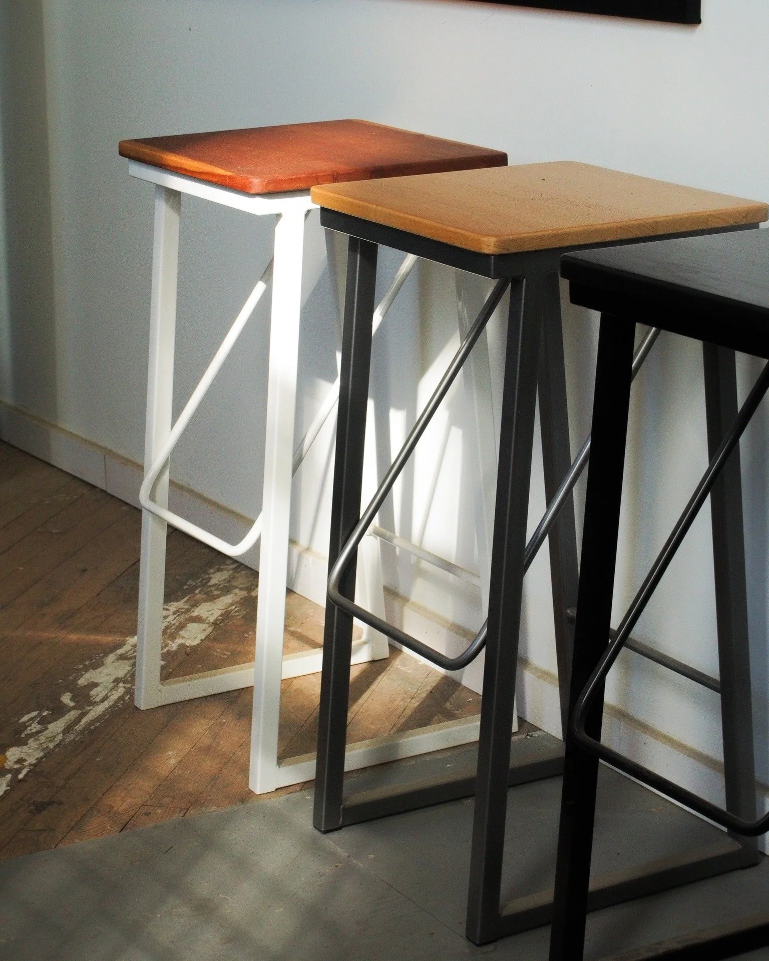 Our very own Sediment Design barstools are always available for order. These ones were originally produced for @lostandfoundotr. Get in touch and we&rsquo;ll run a batch for your unique space.