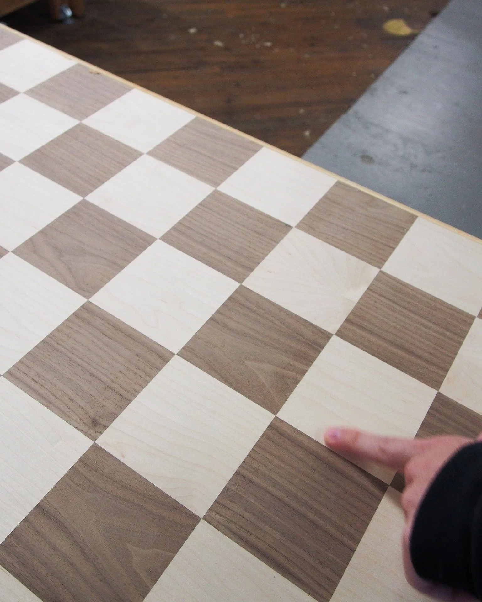 We recently got to play with a new technique in veneer work for some custom tabletops. 

Sometimes you can't find that special something you're looking for on an interior project. That's where we come in. We can make that missing puzzle piece. 

Gett