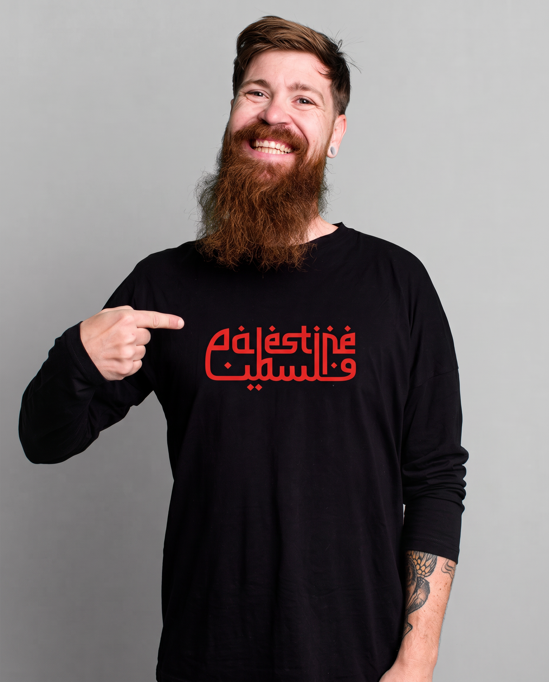 Palestine Long Sleeve T-Shirt