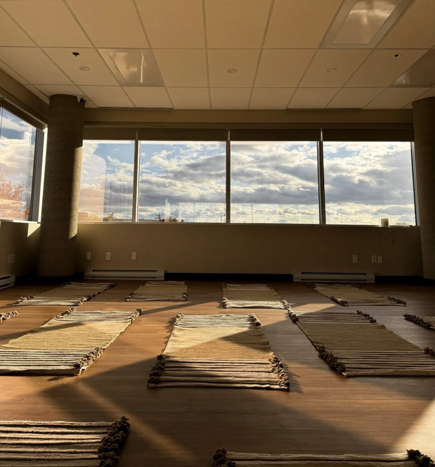 A room full of mats, a community full of intention🤎