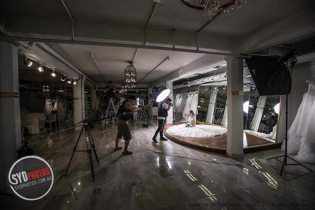 SydPhotos Bridal Magazine Cover Shoot