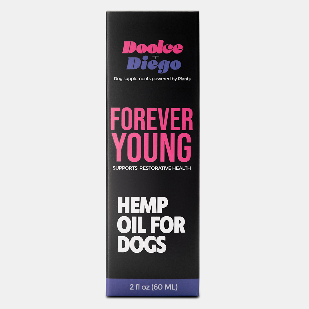 Doolce + Diego - plant focused wellness for dogs