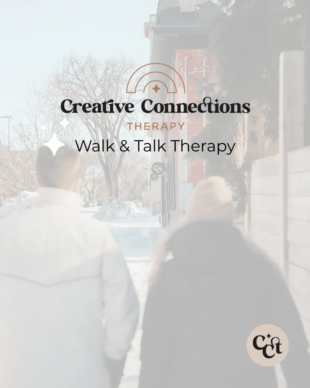 Sometimes the best conversations happen on the move.⁠
⁠
Walk &amp; Talk Therapy offers an outdoor alternative to traditional sessions &mdash; combining the calming power of nature with the support of a trauma-informed therapist. 💛⁠
⁠
Swipe through t