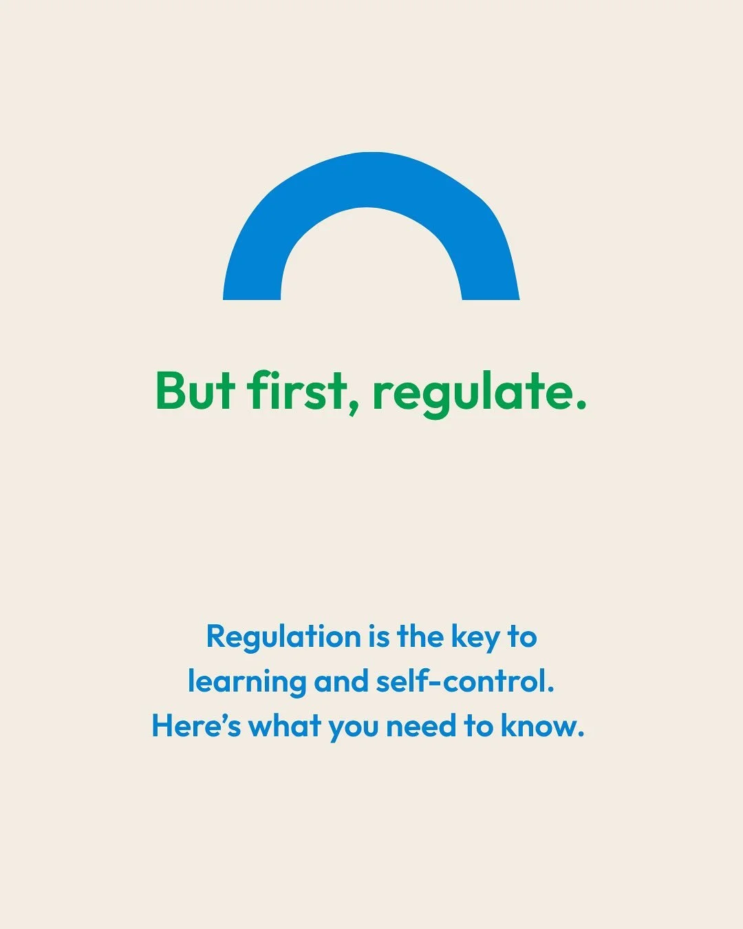 Before children can learn and practice Executive Functioning skills, they need to be able to establish and strengthen regulation skills. Helping your child regulate creates more than calm&mdash; each instance of moving from overwhelm, frenzy or activ