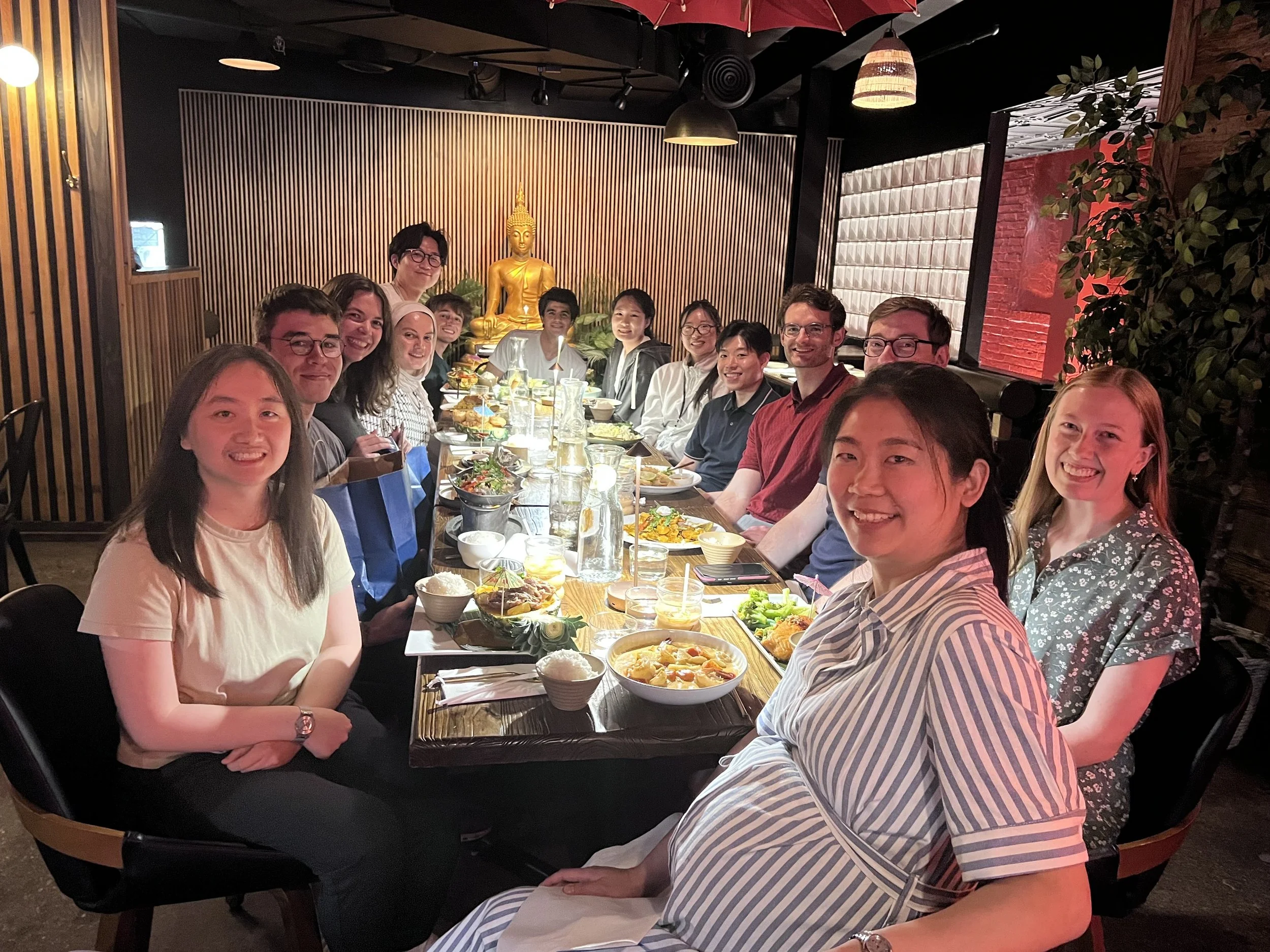 Send-off party for Sophia and Gabriel - we will miss you!