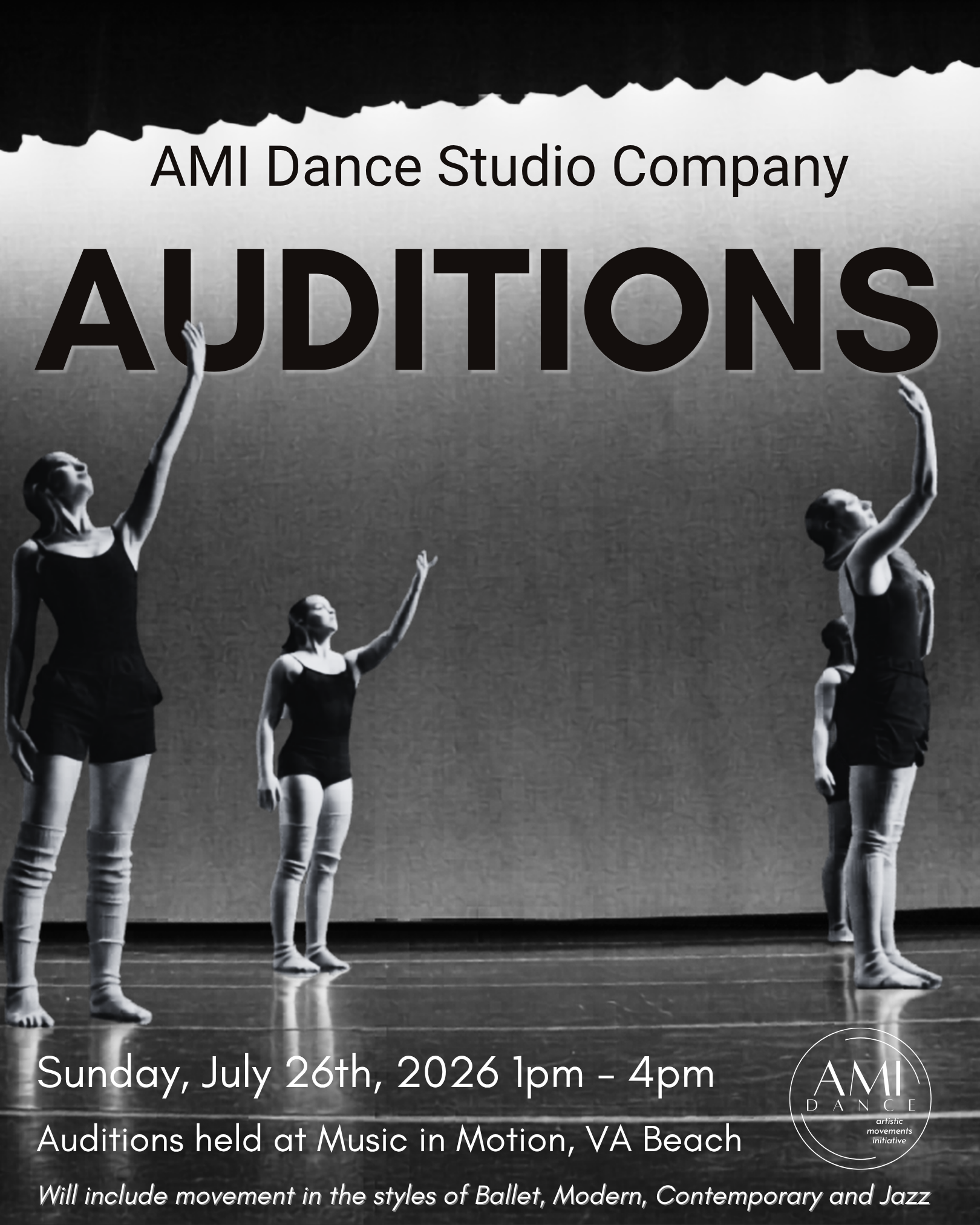 Auditions for Fall 2026