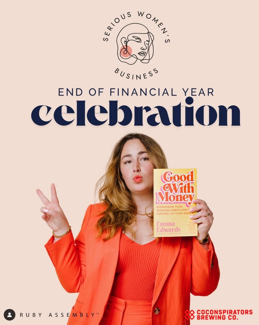 Serious Women's Business EOFY Celebration! 
Join our pal Emma Edwards (@thebrokegeneration) at @coconspiratorsbeer for 
@seriouswomensbusiness End of Financial Year Celebration. 
You may spot a few of the B&amp;B team in the crowd! 

#EOFY #Melbourne