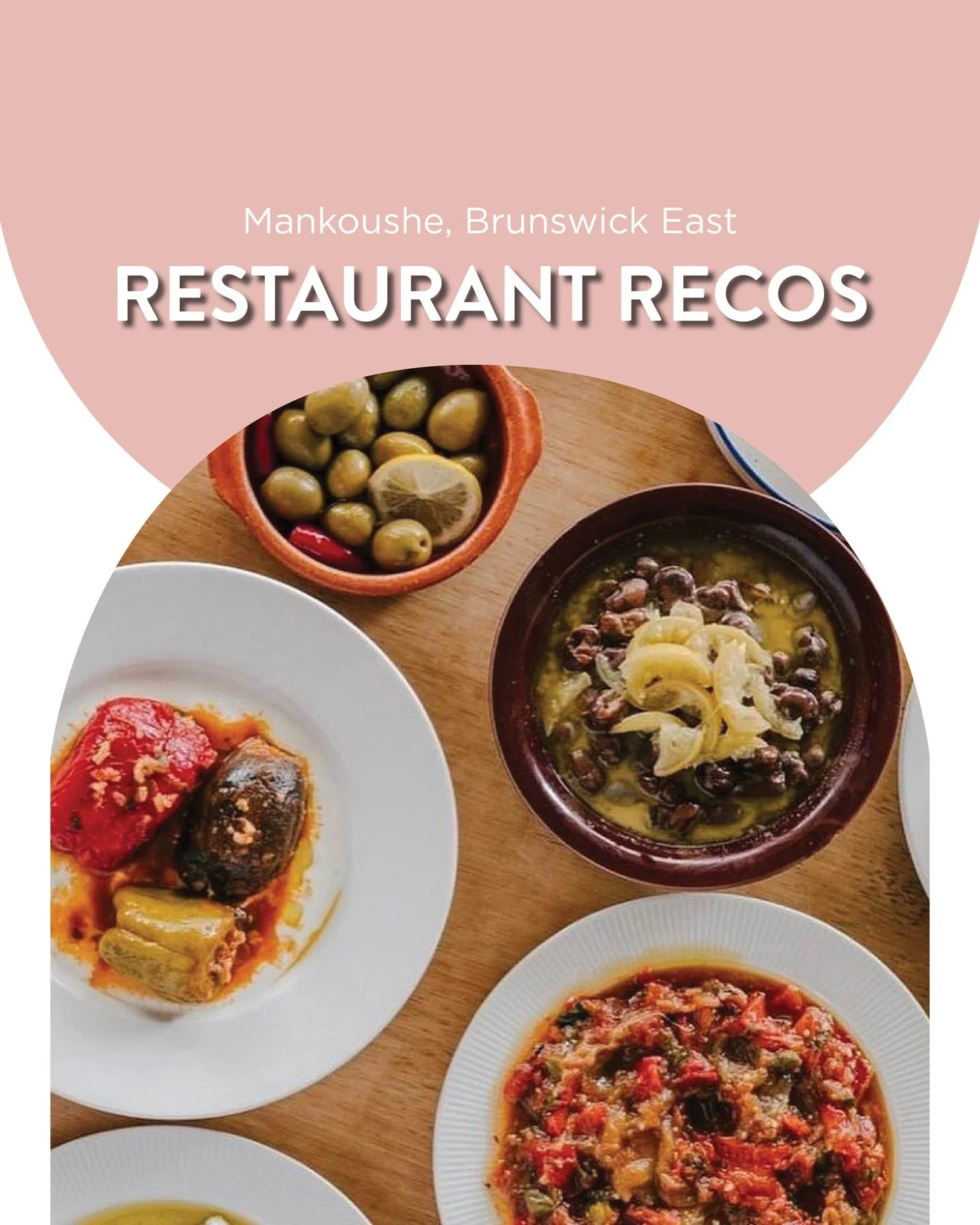 RESTAURANT RECOMMENDATIONS:
Staying close to home and closer to good food. Brunswick East&rsquo;s Mankushe never disappoints. The braised lamb shank&hellip; omg. And you cannot go past the halloumi pitta. Absolutely delicious. 🤤✨

@mankoushebrunswic