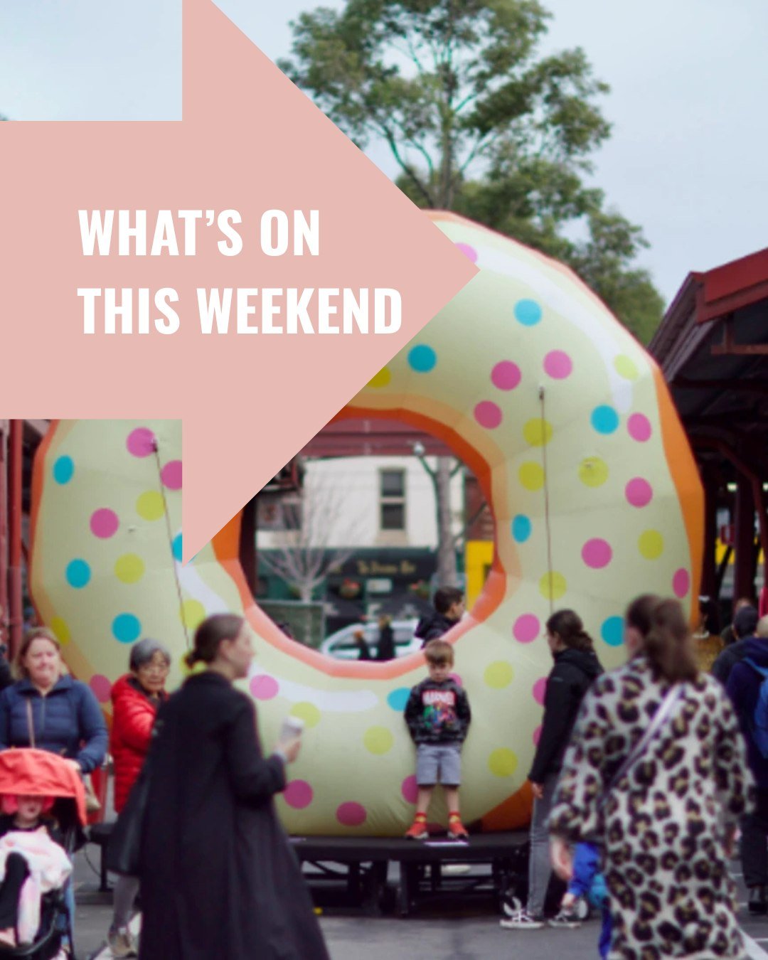 What's on in Melbourne this weekend:

🌟 Melbourne Donut Festival at Queen Vic Market
13th &amp; 14th June. Glazed, filled, sprinkled, yes to all of it!

🌟 Lightscape in the Royal Botanic Gardens kicks off this weekend, transforming one of Melbourne