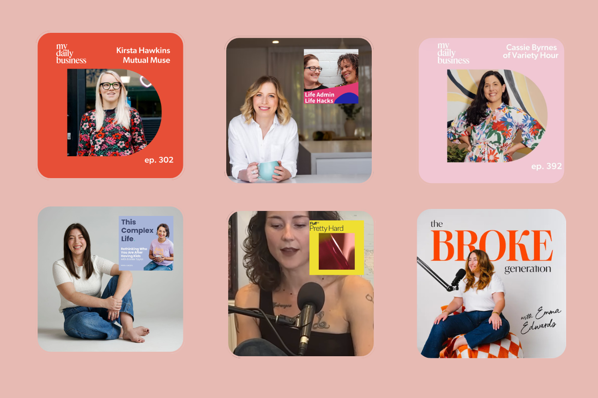 What We’re Listening To  at B&amp;B- Our Clients on Podcasts!