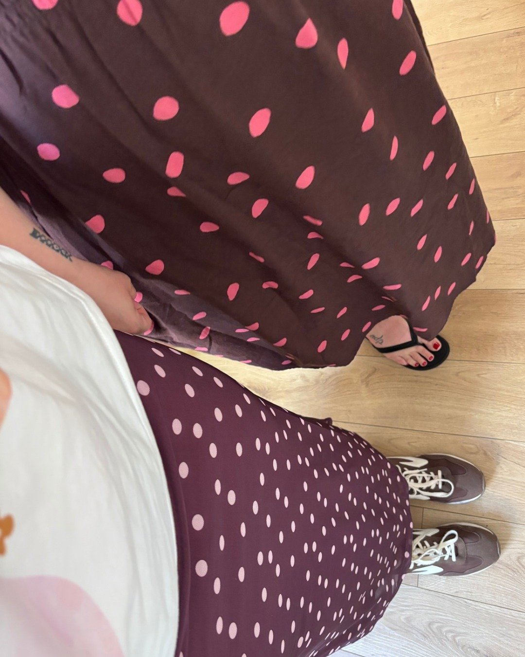 On Tuesday's we wear polkadots! 

I can't tell you how often we rock up to the office and realise we've accidentally dressed on theme.