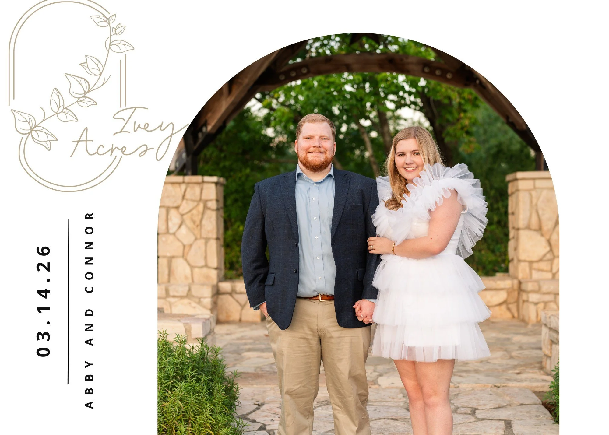💖 Love is in the air&hellip; and we couldn&rsquo;t be more excited! Abby and Connor are beginning their forever at the beautiful Ivey Acres on 3.14.2026. A day filled with joy, laughter, and the kind of love that makes hearts soar &mdash; we can&rsq