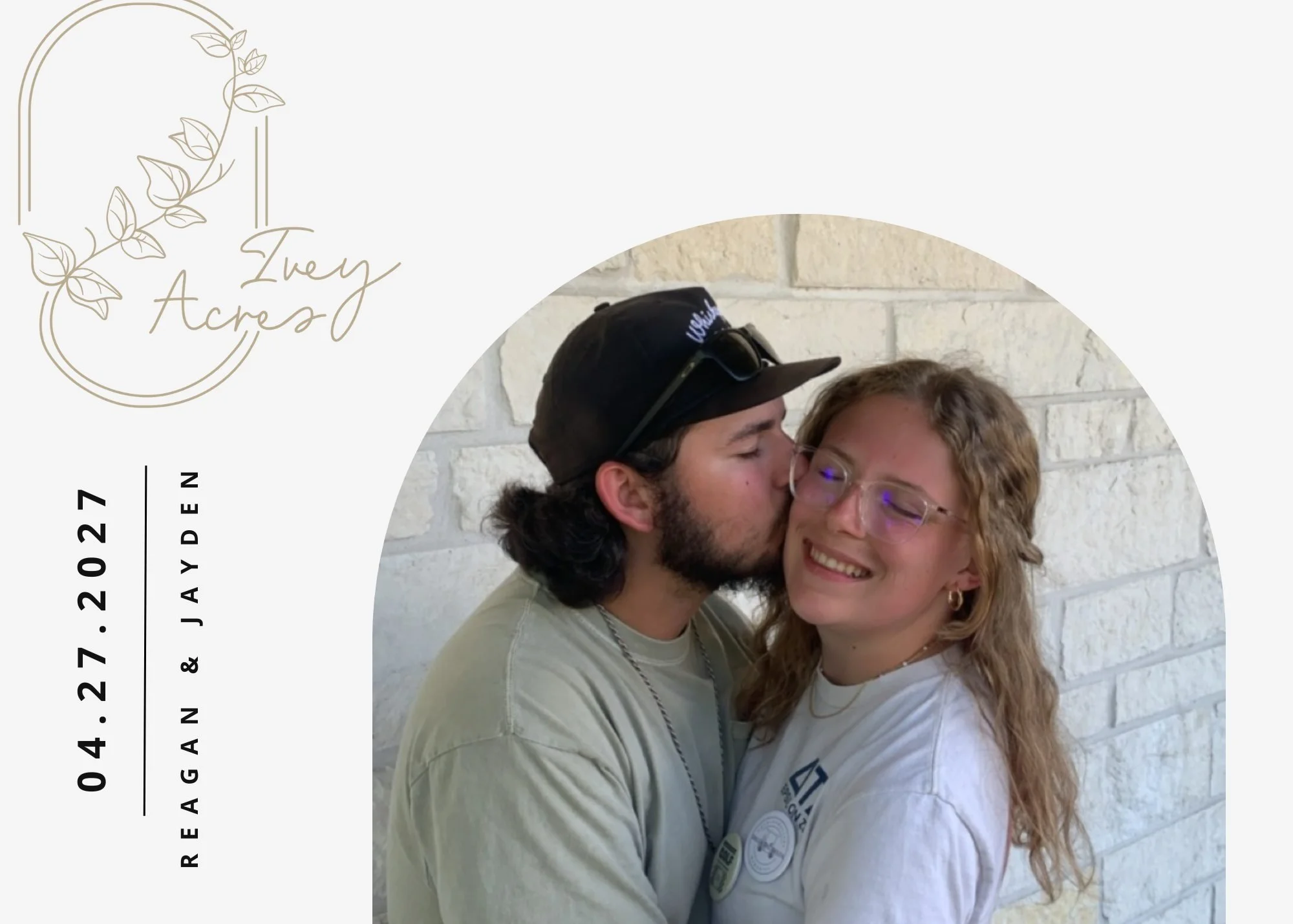 💍 Exciting News! 💍
Reagan and Jayden are getting married at Ivey Acres on April 23rd, 2027! 🎉
We are so excited to host their special day and can&rsquo;t wait to celebrate their love! 💕🌿✨
