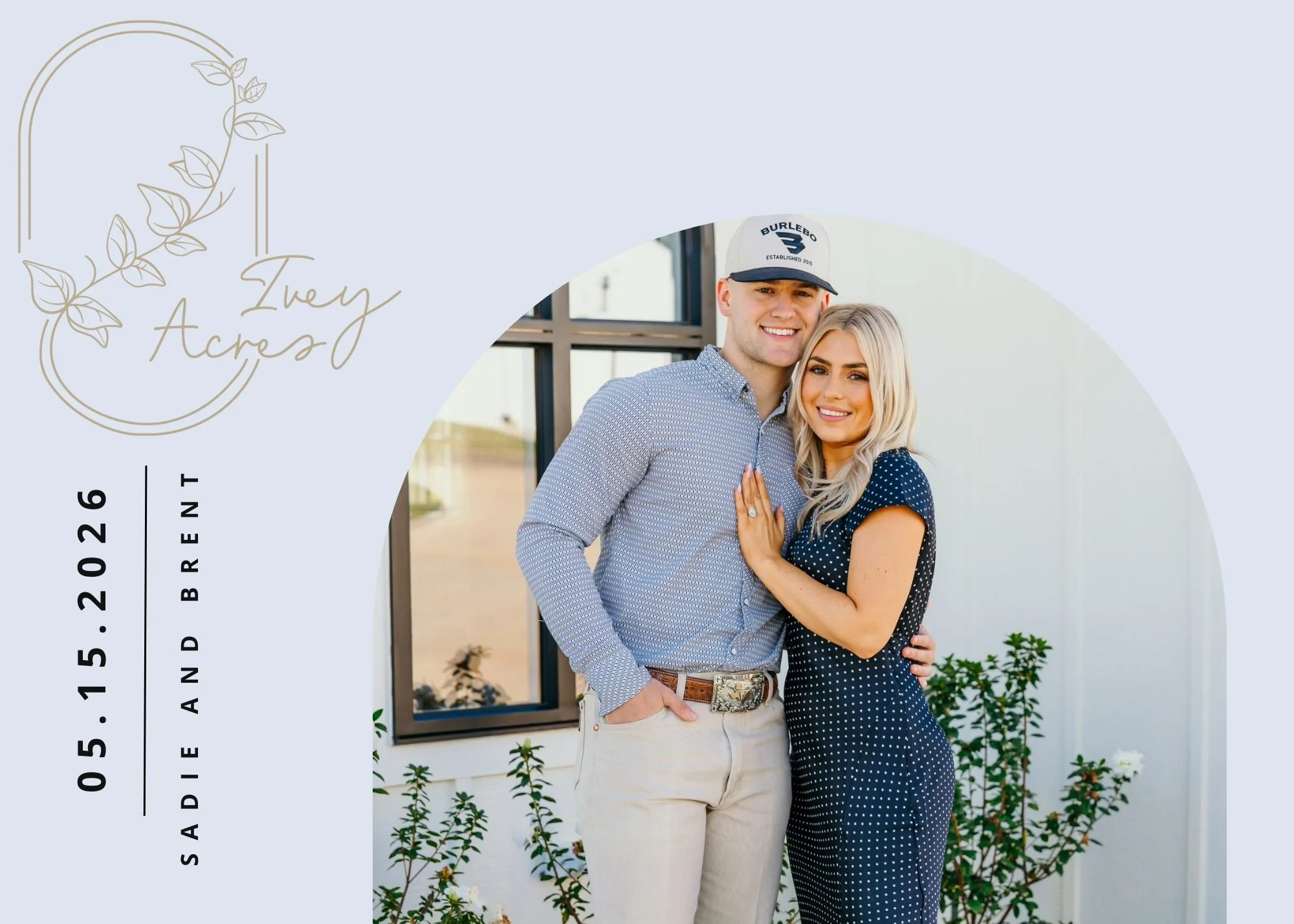 ✨ Congratulations, Sadie &amp; Brent! ✨
We are so thrilled for your engagement and couldn&rsquo;t be happier for the two of you. ❤️

We&rsquo;re also incredibly excited to host your wedding at Ivey Acres on May 15, 2026! It&rsquo;s going to be a beau