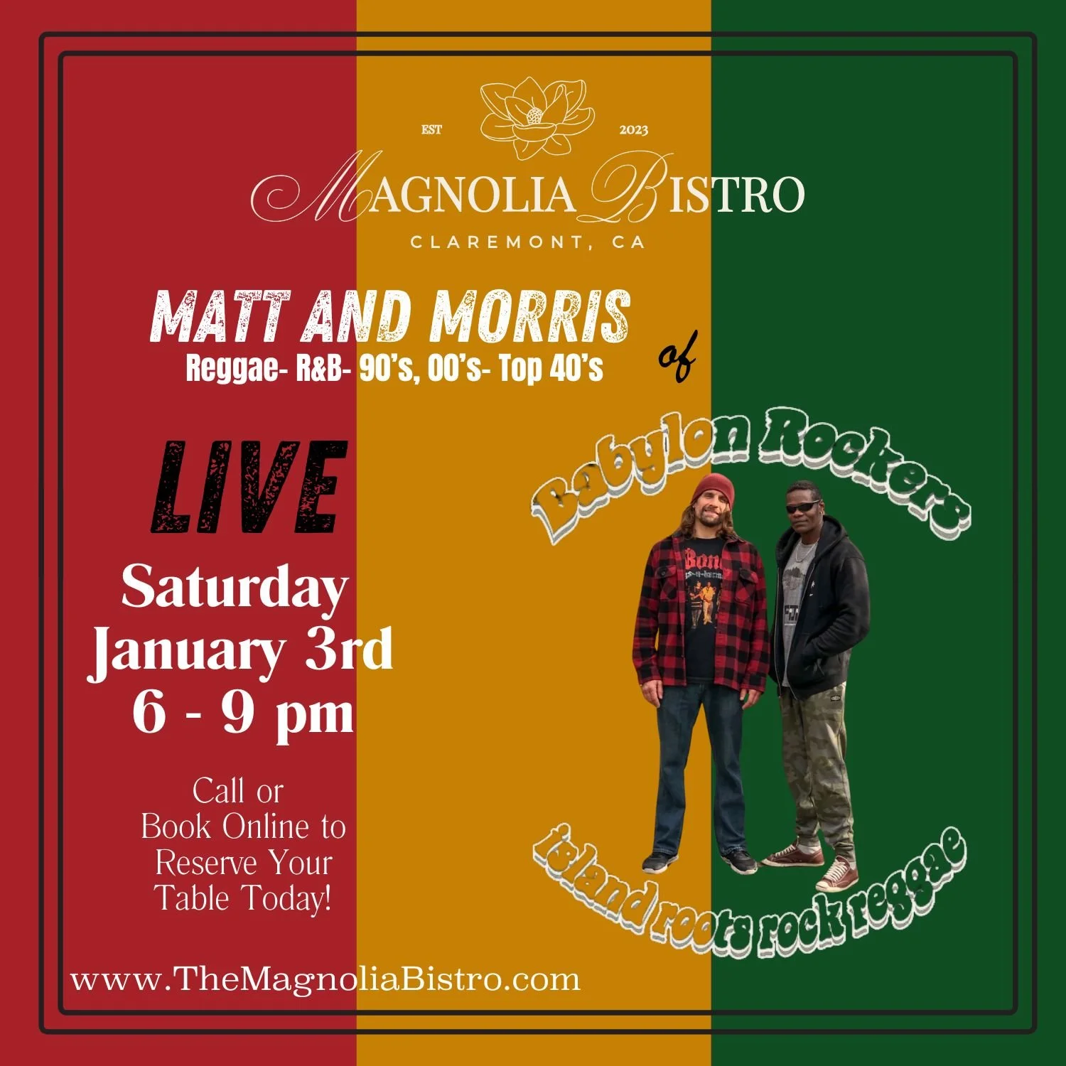 Babylon Rockers | Reggae, R&amp;B, Top 40