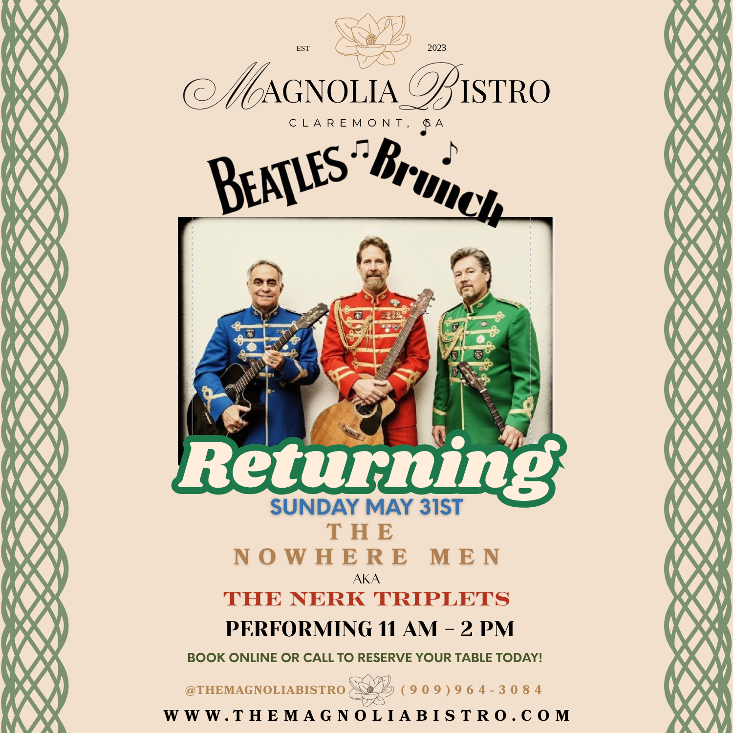 Magnolia Sunday Sessions: Beatles Brunch