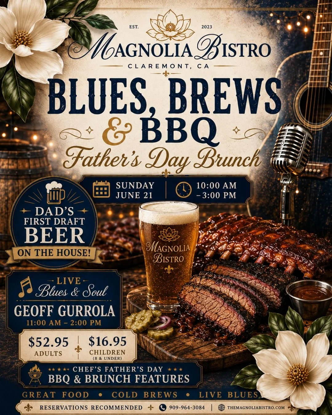Magnolia Sunday Sessions | Geoff - Blues, Brews, Brunch