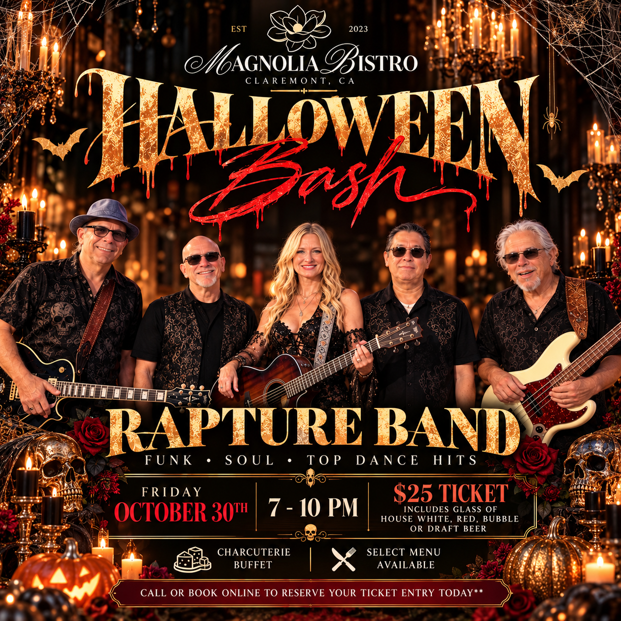Rapture Band: Funk, Soul, Top Dance Hits