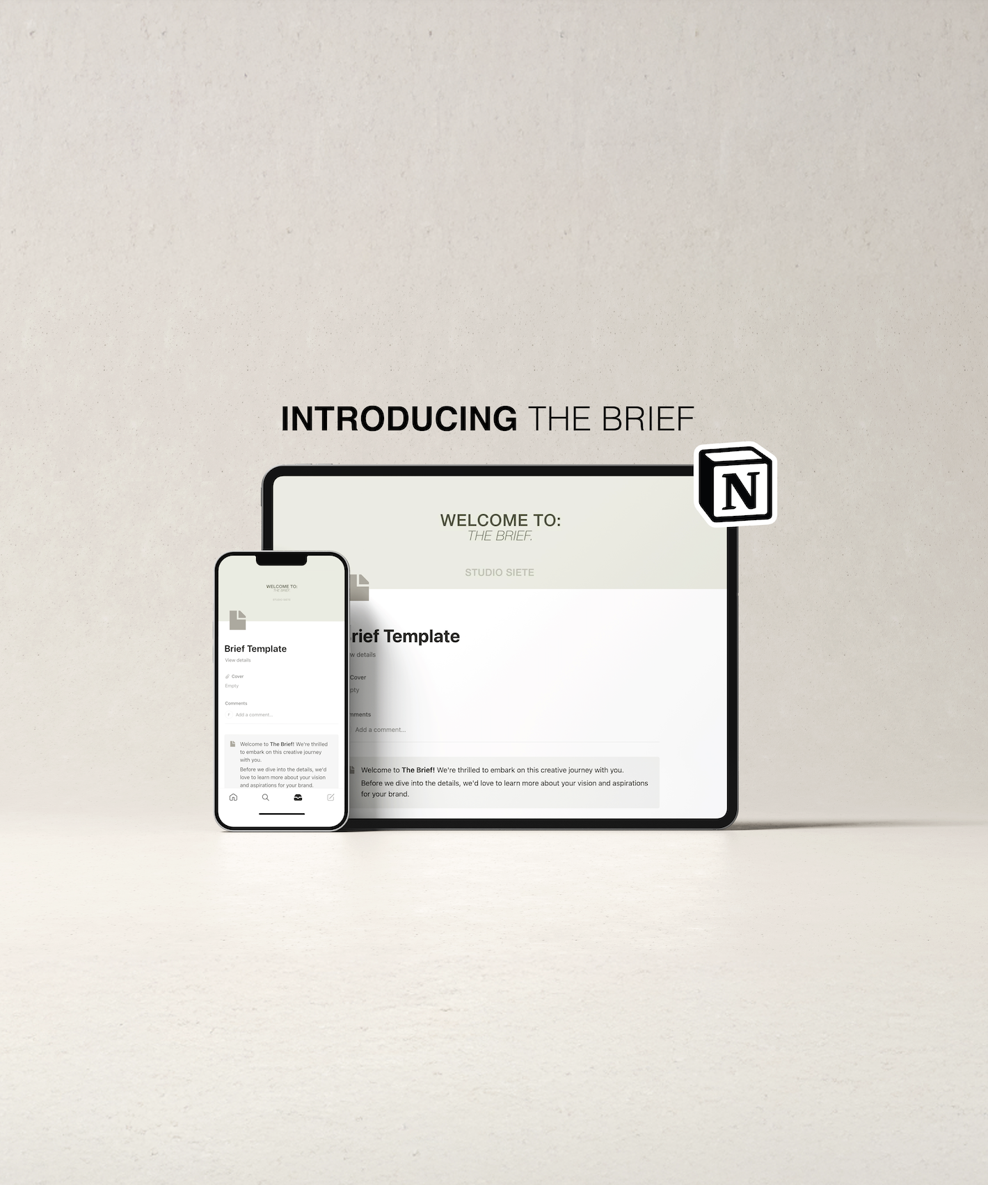 THE BRIEF Template
