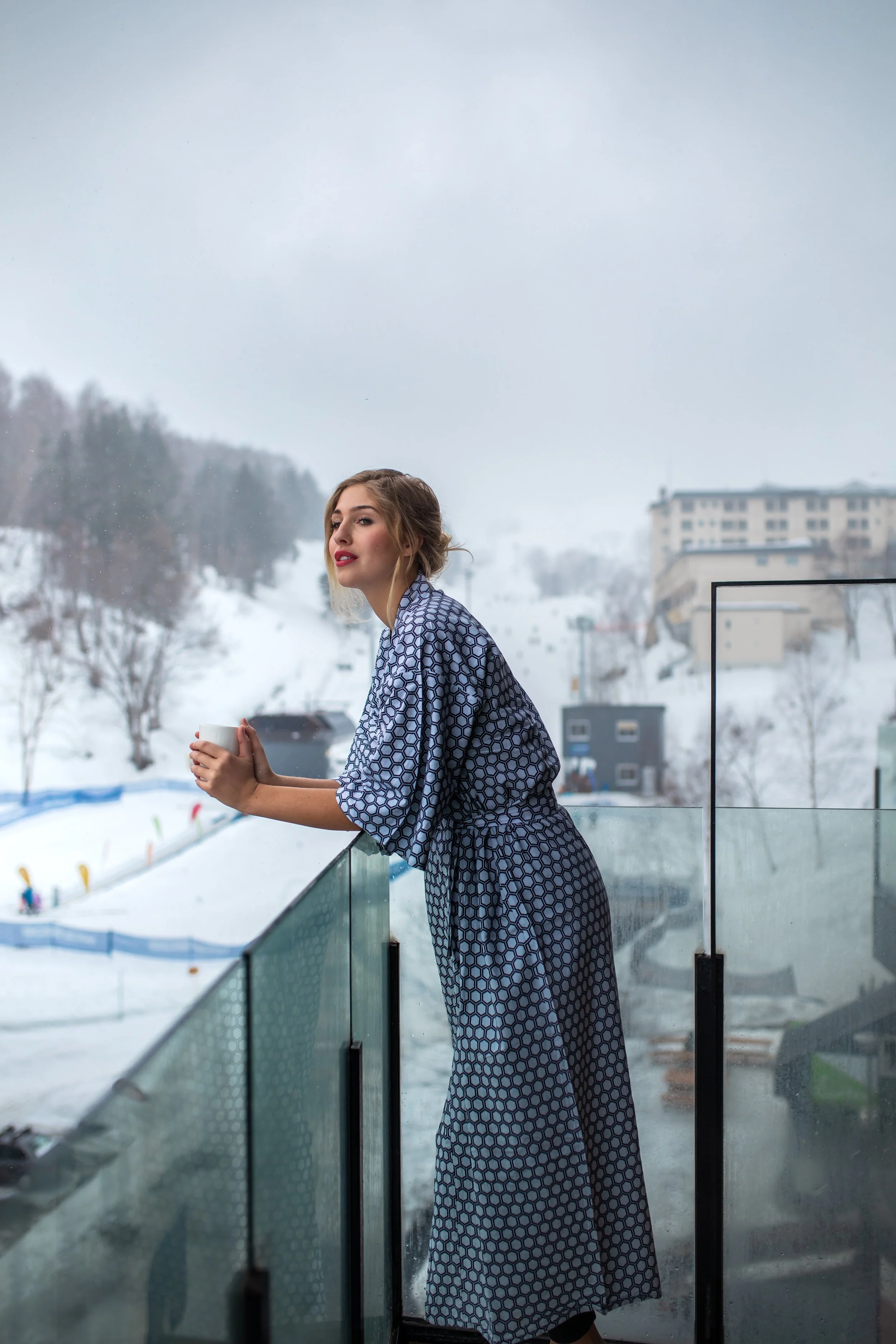 The Vale Niseko balcony view of ski slopes, photo by Eyes of a Nomad