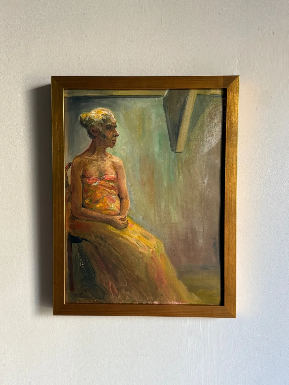 Woman in Yellow Dress, Charles Bohannah (1910 - 1985) Ebb & Iv Woman in Yellow Dress, Charles Bohannah (1910 - 1985) Ebb & Iv