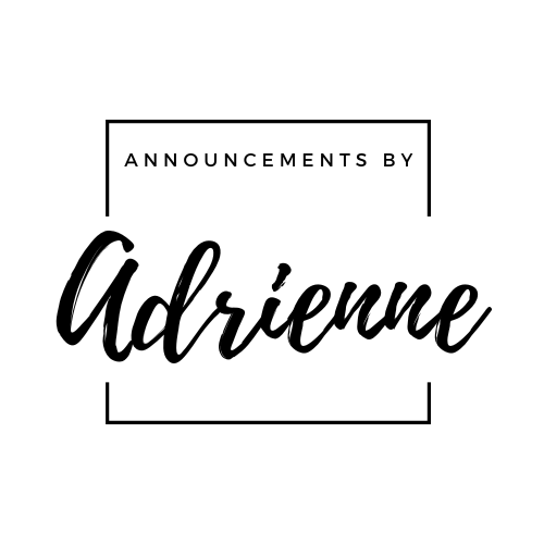 Announcements by Adrienne