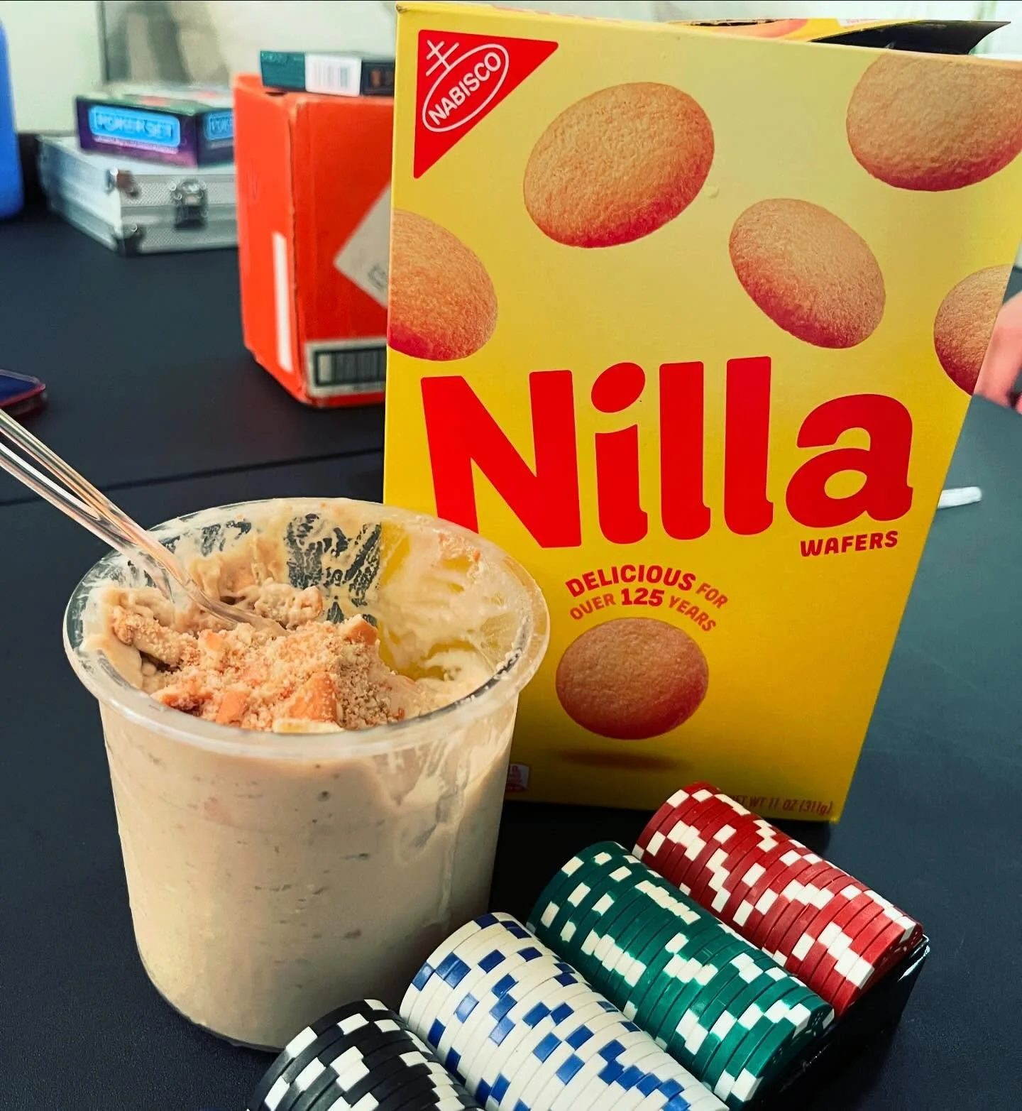PROTEIN🍦 & POKER
Ninja Creami Protein Ice Cream 😋
Fairlife Milk/Almond Milk/Oat Milk
1 Tbsp Sugar Free Jello mix (flavor of choice)
I scoop Protein powder (flavor of choice)
Toppings to Mix-In
Innovator | @kaged | Use Code GONZO15
#Kaged #Ka