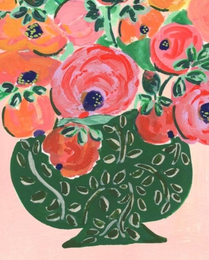 Fine Art Print Flower Ranunculus Floral Arrangement
