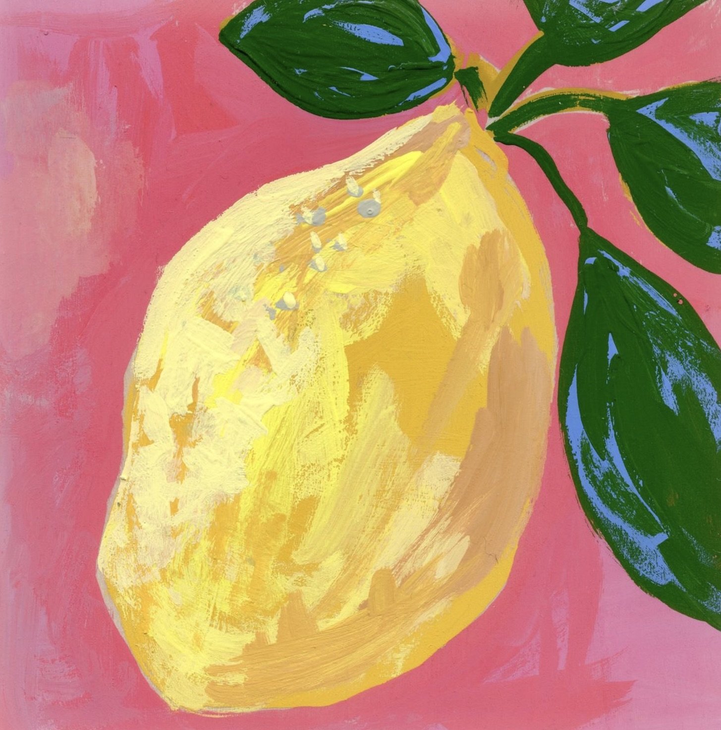 single lemon on pink background, food waste resistance, piece de la resistance, lemon fruit