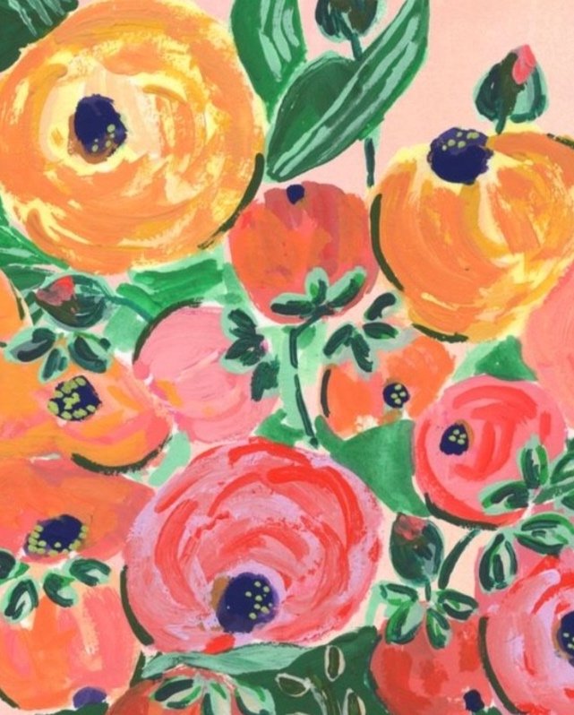 Fine Art Print Flower Ranunculus Floral Arrangement