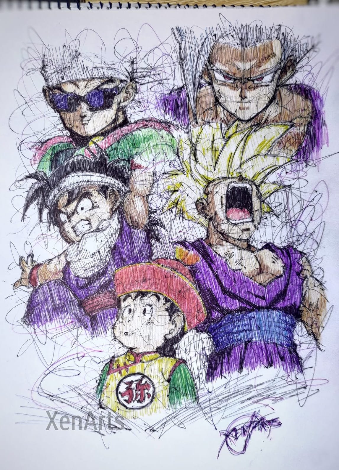 Gohan created by XenArts 7.6.22.jpeg