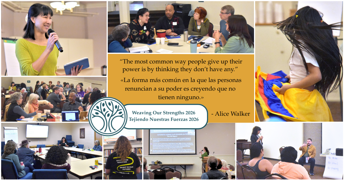 Weaving Our Strengths 2026 Tejiendo Nuestras Fuerzas 2026