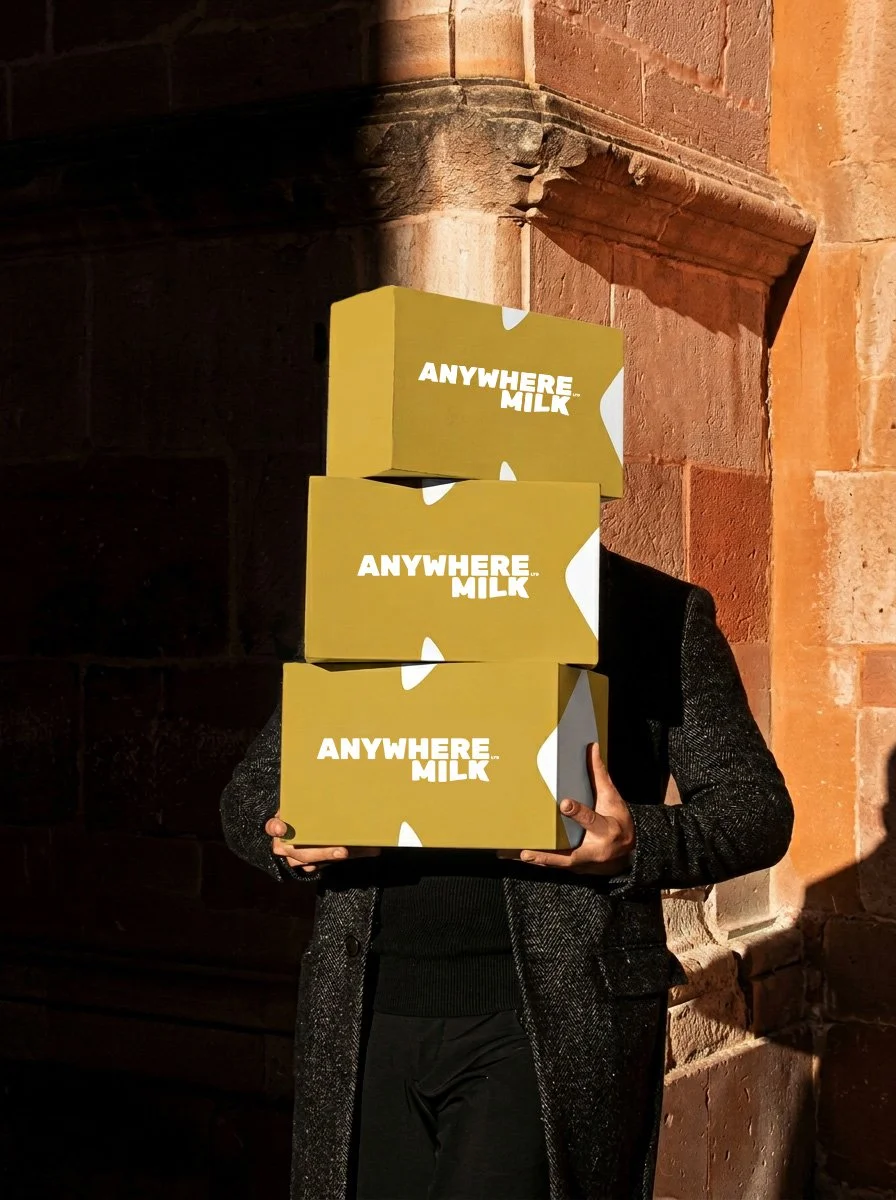Anywhere Milk | Branding, Strategy, Design
