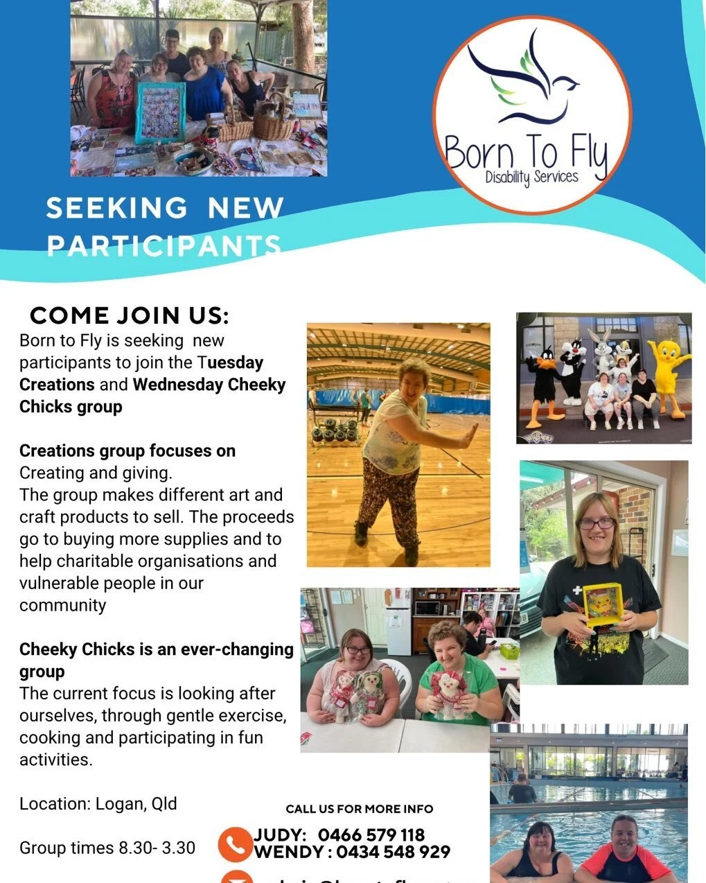 Seeking new participants