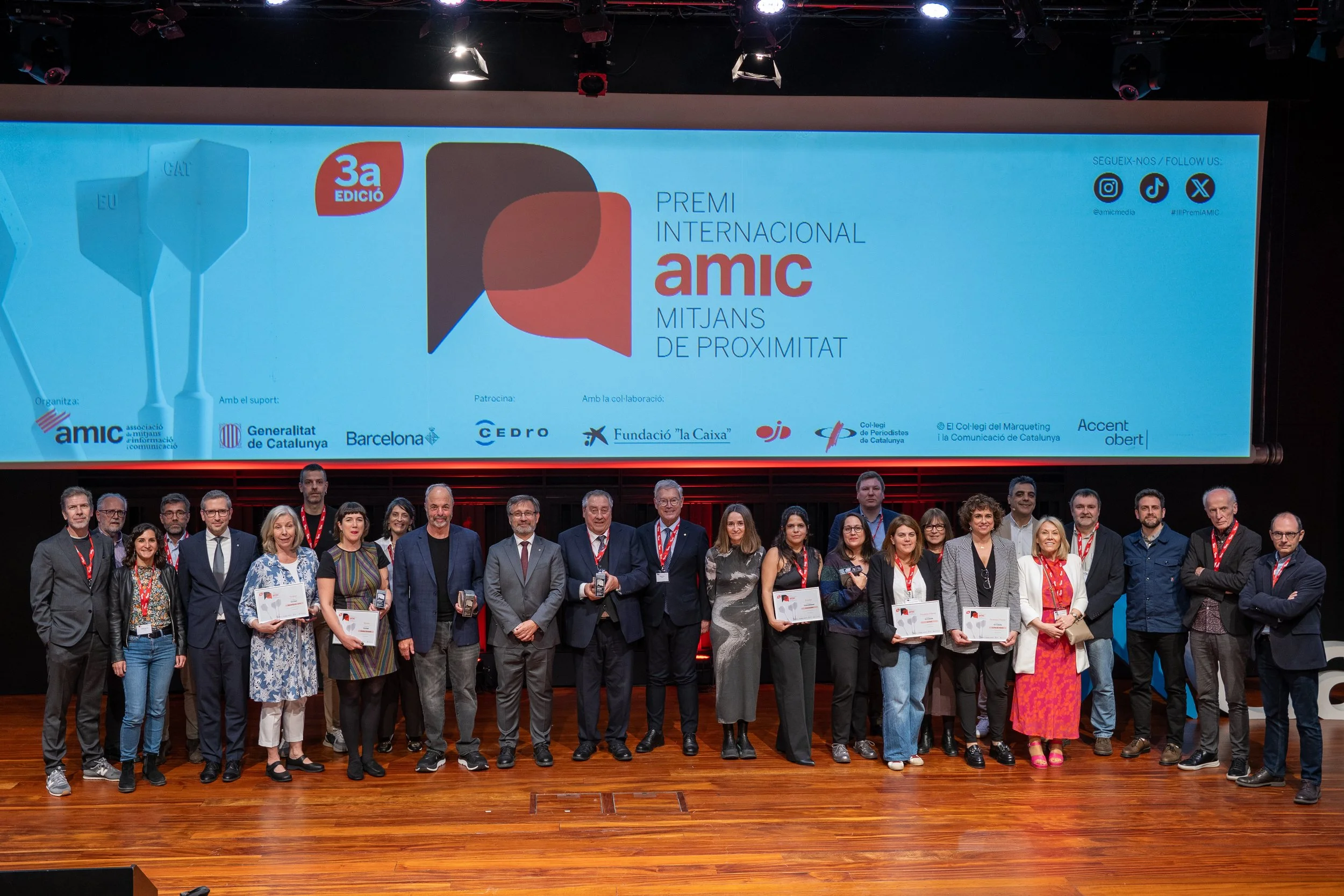 III Premi Internacional AMIC Mitjans de Proximitat