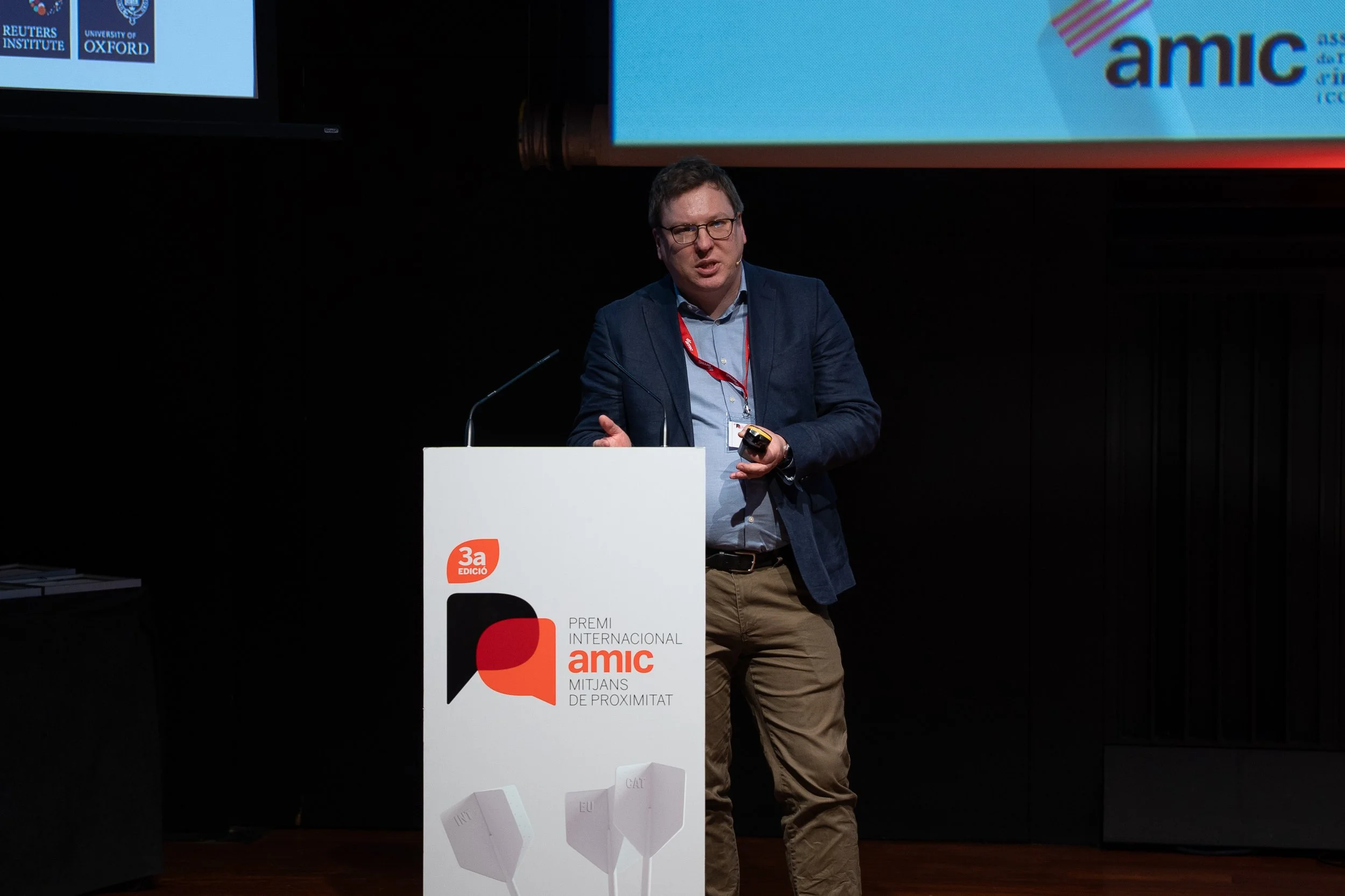 Dr. Richard Fletcher, director de Recerca i subdirector del Reuters Institute for the Study of Journalism de la Universitat d'Oxford