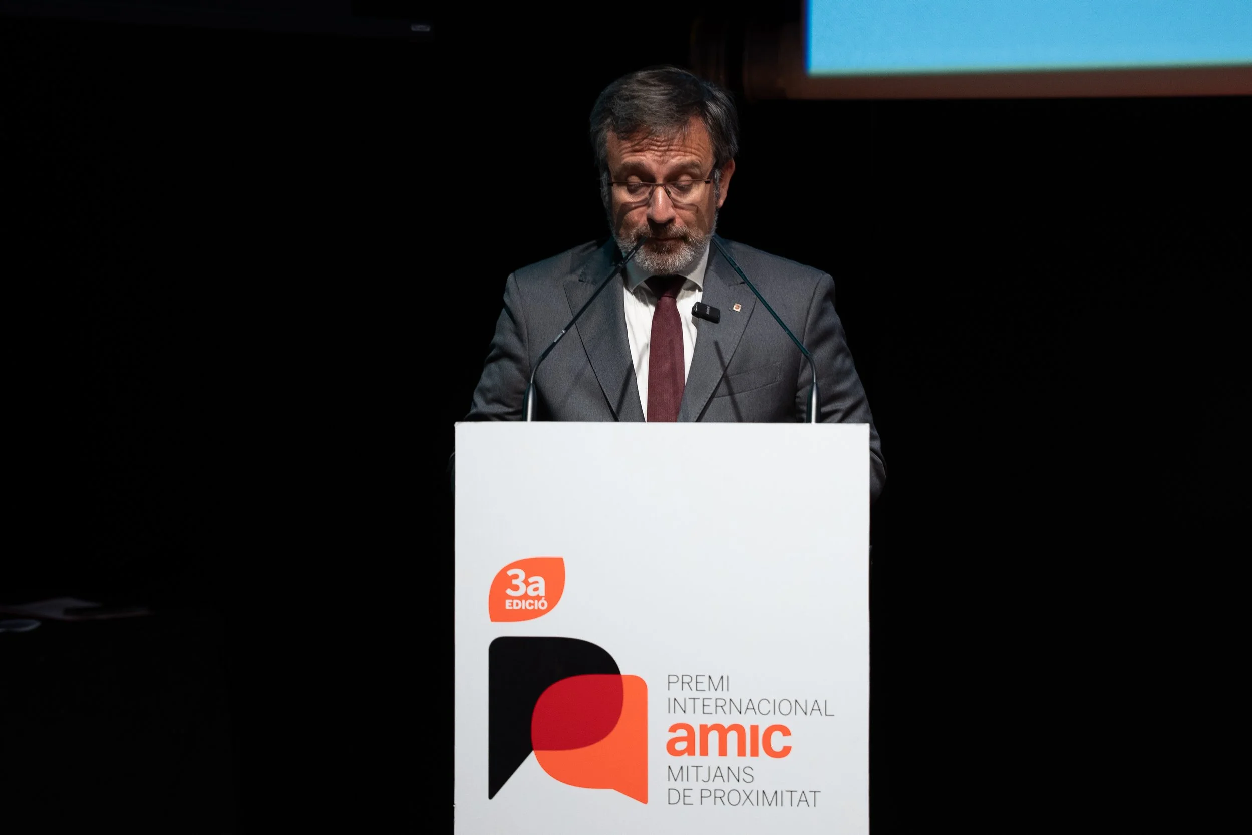 Francesc Xavier Vila, conseller de Política Lingüística de la Generalitat de Catalunya