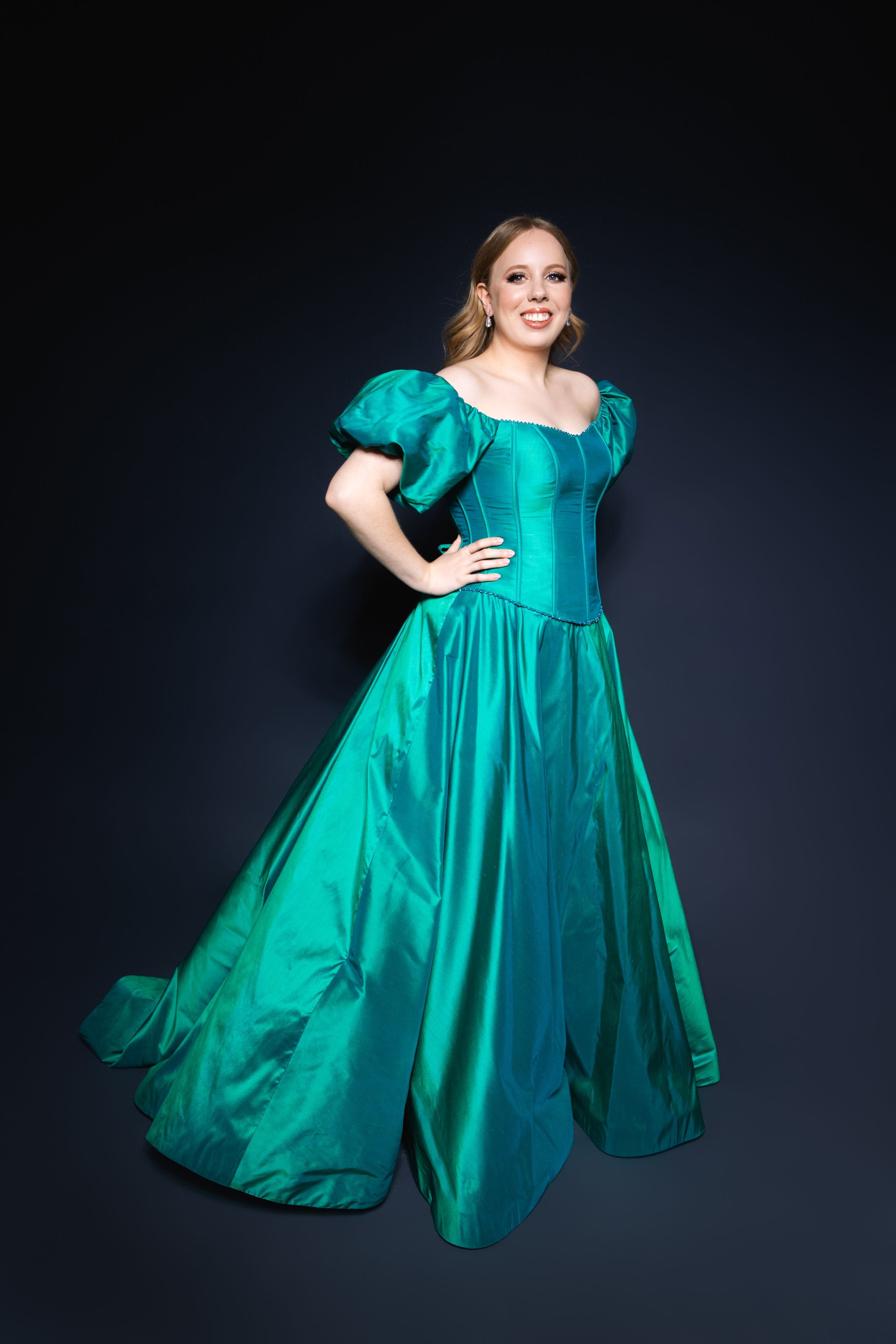 Photographer: Jana Johnston, The Anti Studio
Wearing: Galleria Couture