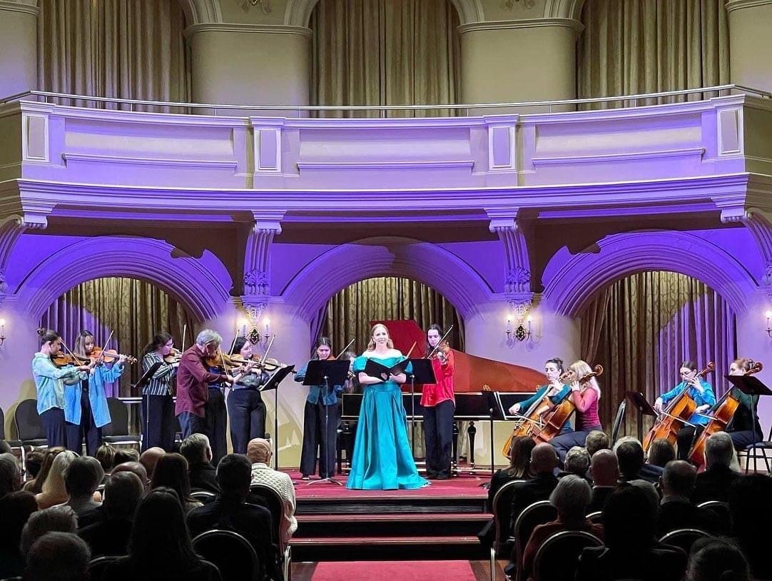 Soprano Soloist, Jauchzet Gott in Allen Landen BWV 51 by J.S. Bach (WAAPA, 2022) Photographer: Stephen Heath